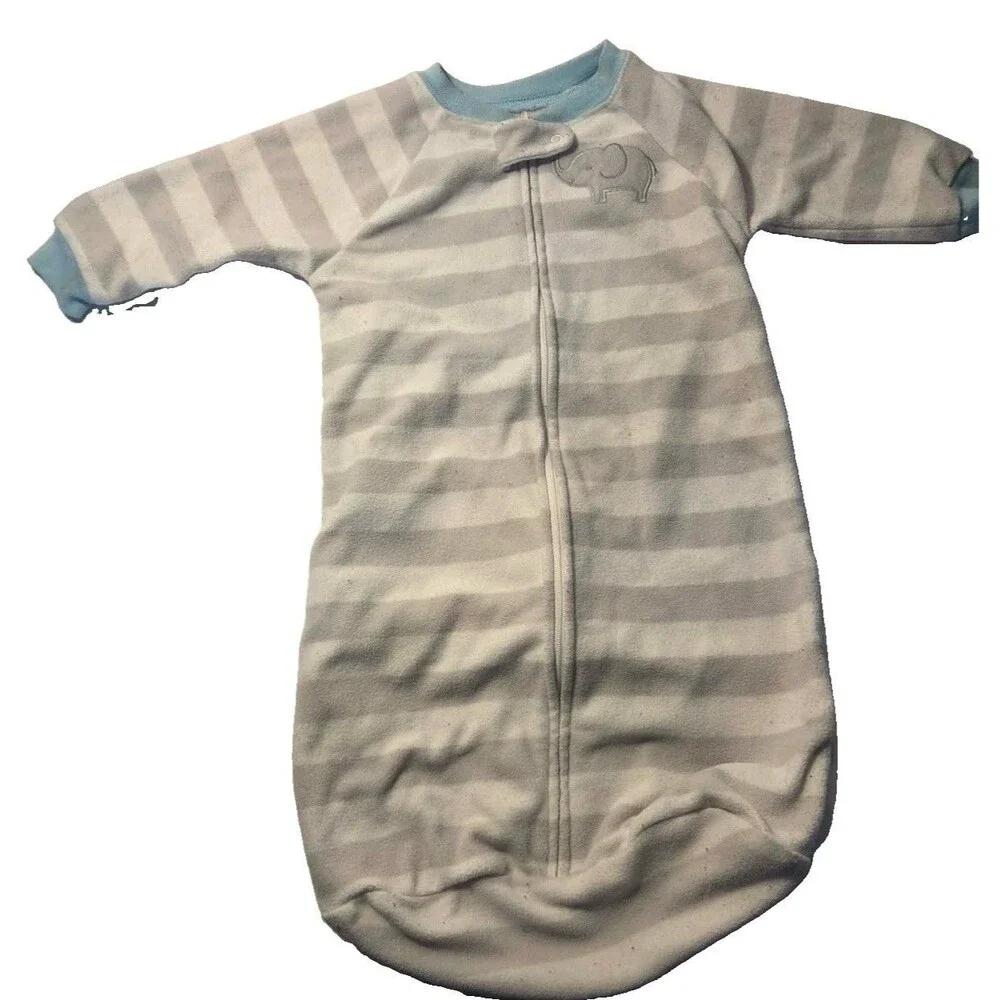 Carter’s Child of Mine Sleep Sack Baby Girls Boys 0-9M Sleeper Fleece Elephant
